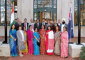 High Commissioner with representatives of Indian Community  Associations