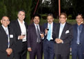 Mr Salee Nair, CEO State Bank of India with Indian community delegates during reception at HCI on 20 Nov 2010