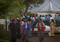 HCI Staff Welcoming the Indian Cricket Team on arrival at the High Commission in Canberra on 12 Jan 2008