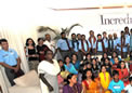 Indian Cricket team with Mrs Sujatha Singh, High Commissioner and   Staff  Members on 12 Jan 2008