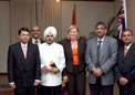 Hon Ms Julia Owens MP with Indian Community members during reception at HCI on 24 Sep 2008 (2)