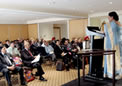 Mrs Sujatha Singh, HC Addressing Indian Community  at Hotel Hyatt - 28 Oct 2009