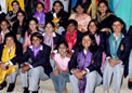 Indian Women Cricket Team with High Commission Staff  Members on 06 Nov 2008