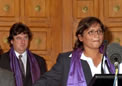 Ms Purnima Rau Manager of the Indian Women Cricket team addressing during reception at HCI on 06 Nov 2008