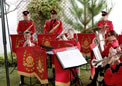 RMC Duntroon Band playing during Independence Day Reception on 16 Aug 2010