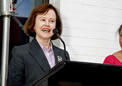 Ms Anne Plunkett, Chief of Protocol Addressing the Guests during Independence Day Reception on 16 Aug 2010