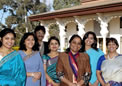 Mrs Sujatha Singh, High Commissioner of India with local staff on the ocassion of Independence Day Reception at HCI on 13 Aug 2009