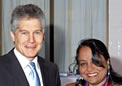 High CommissionerMrs. Sujatha Singh  with Foreign Minister Hon. Mr. Stephen Smith