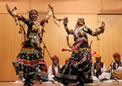 Artists of Rajasthani Cultural Group performing a folk dance at Canberra on 06 Nov 2010